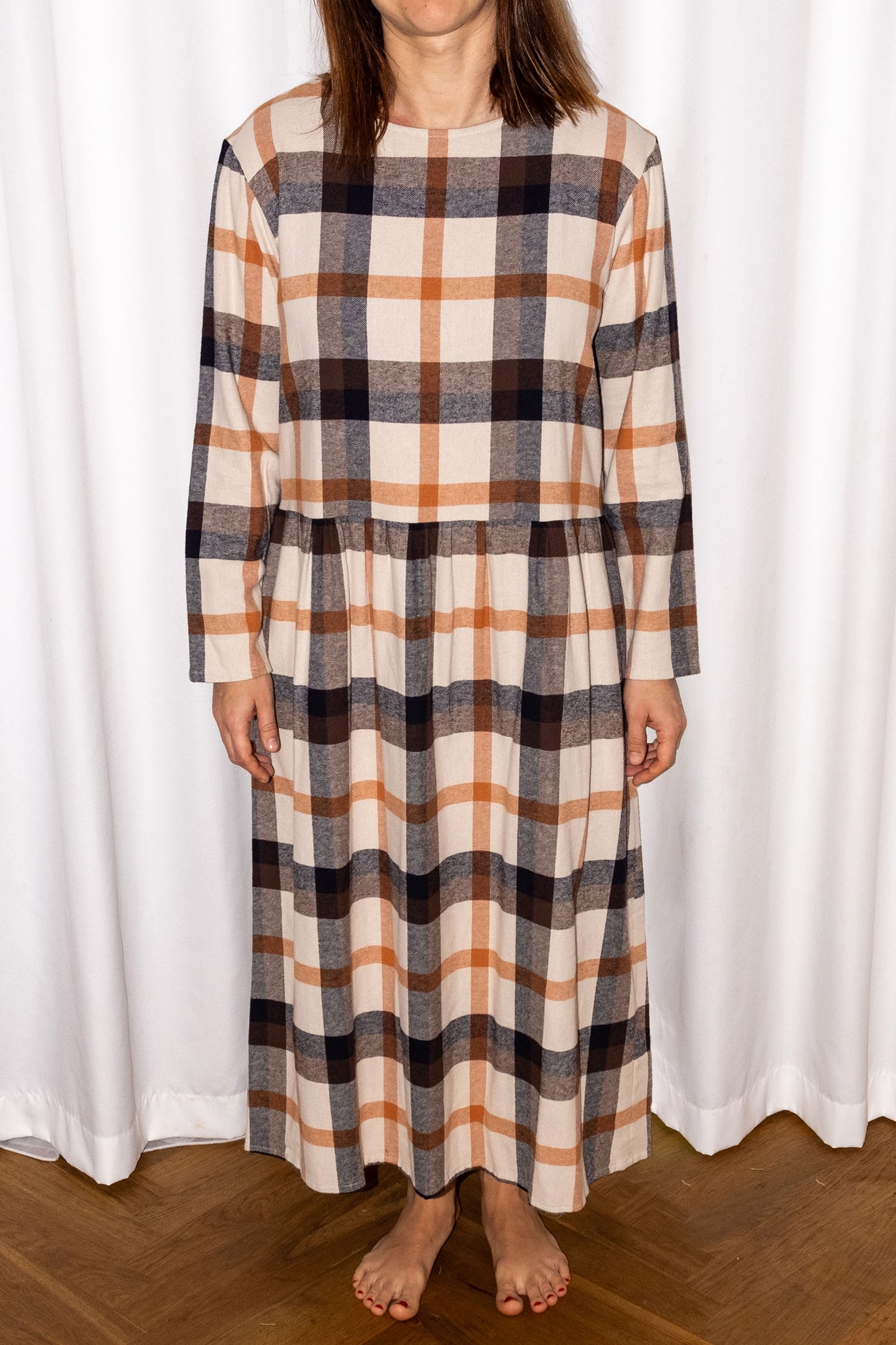 Šaty Flanelky - nekojící