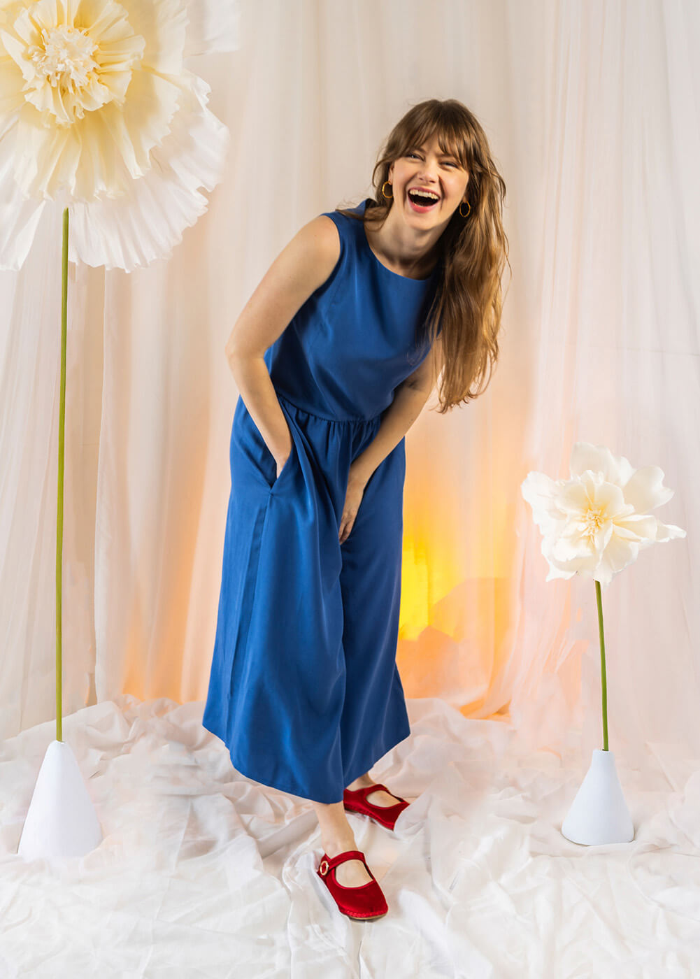 Šaty Jenu Bloom – modré