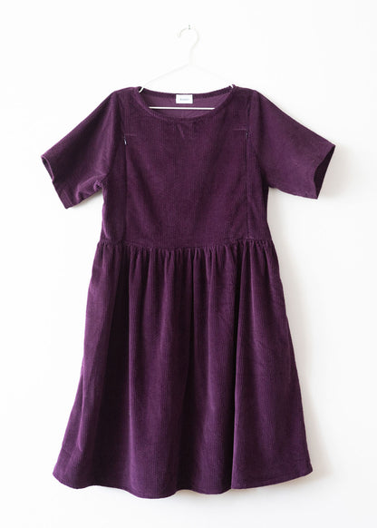 Kojicí šaty Marinette - fialové