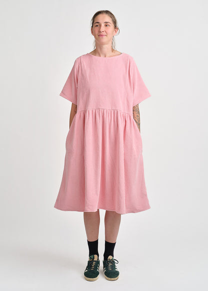 Kojicí šaty Marinette – růžové