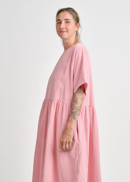 Kojicí šaty Marinette – růžové