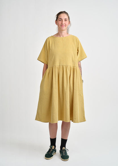 Kojicí šaty Marinette – žluté