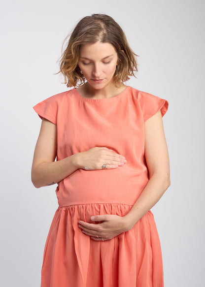 Kojící šaty Liberty Orange