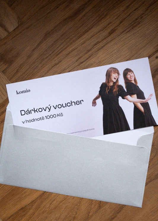 Dárkový voucher Komio
