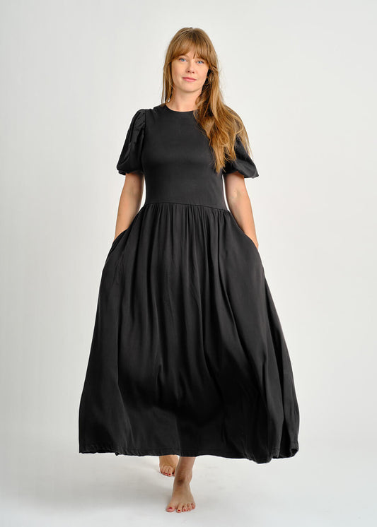 Šaty Jenu – černé Sandwash