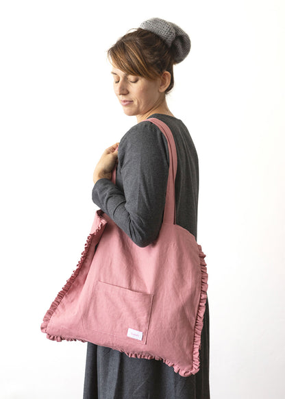 Taška přes rameno s kapsou